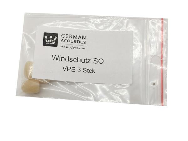 Windschutz / Popschutz beige  WS SO  - VPE 3
